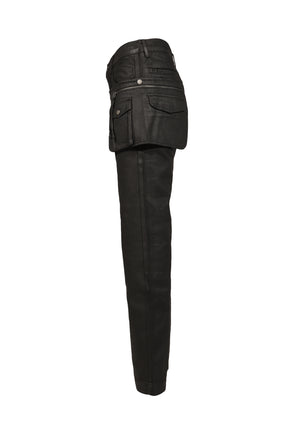 SLAYER PANTS / WAXED BLK