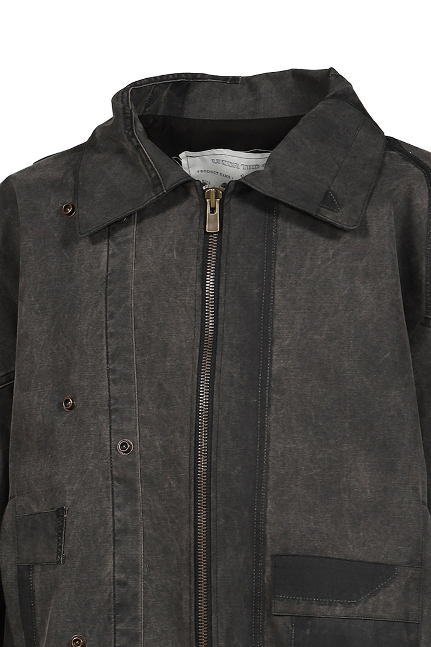DUSTBORN LIGHT PATCHWORK BOMBER / ASSORT