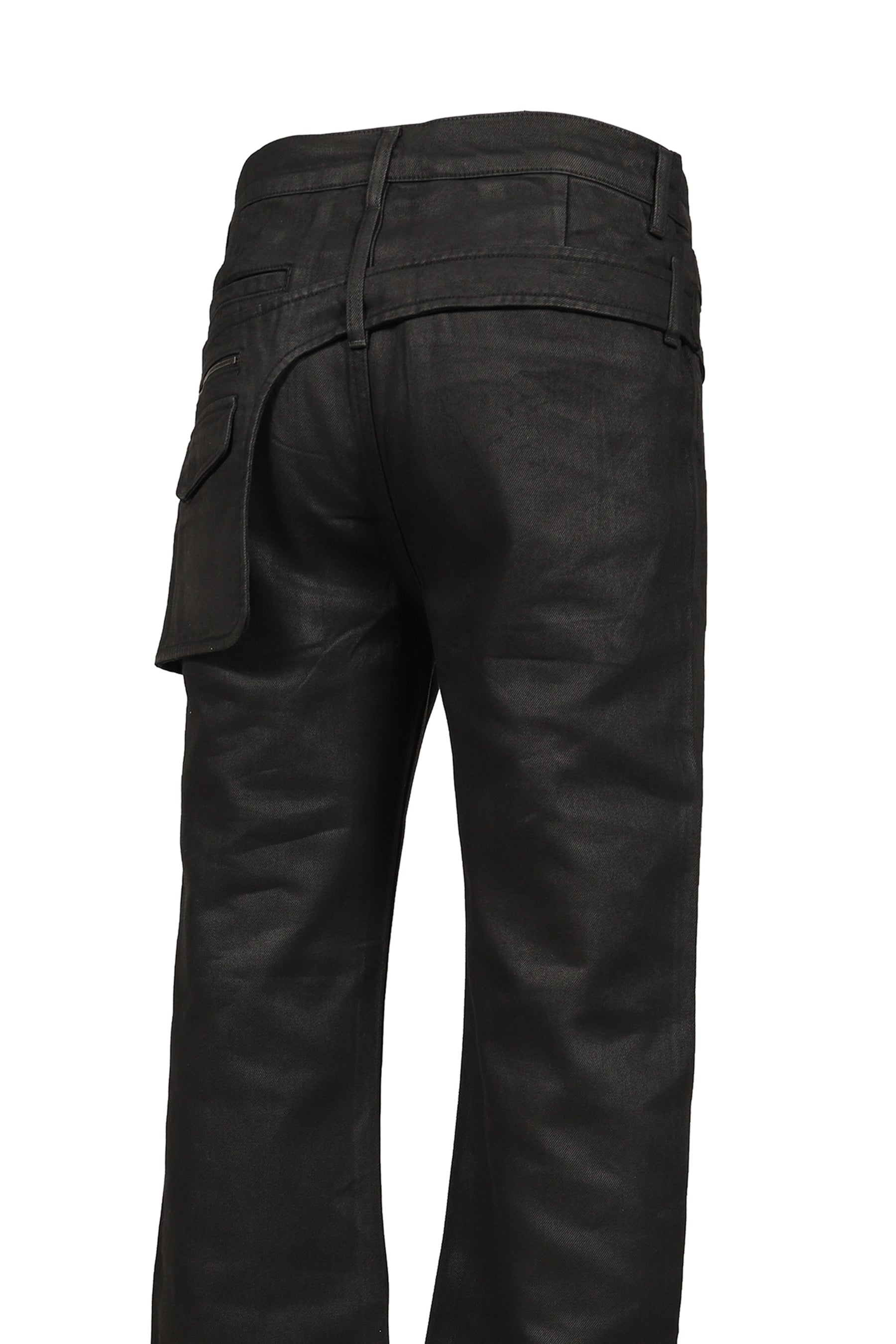 SLAYER PANTS / WAXED BLK