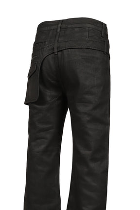 SLAYER PANTS / WAXED BLK