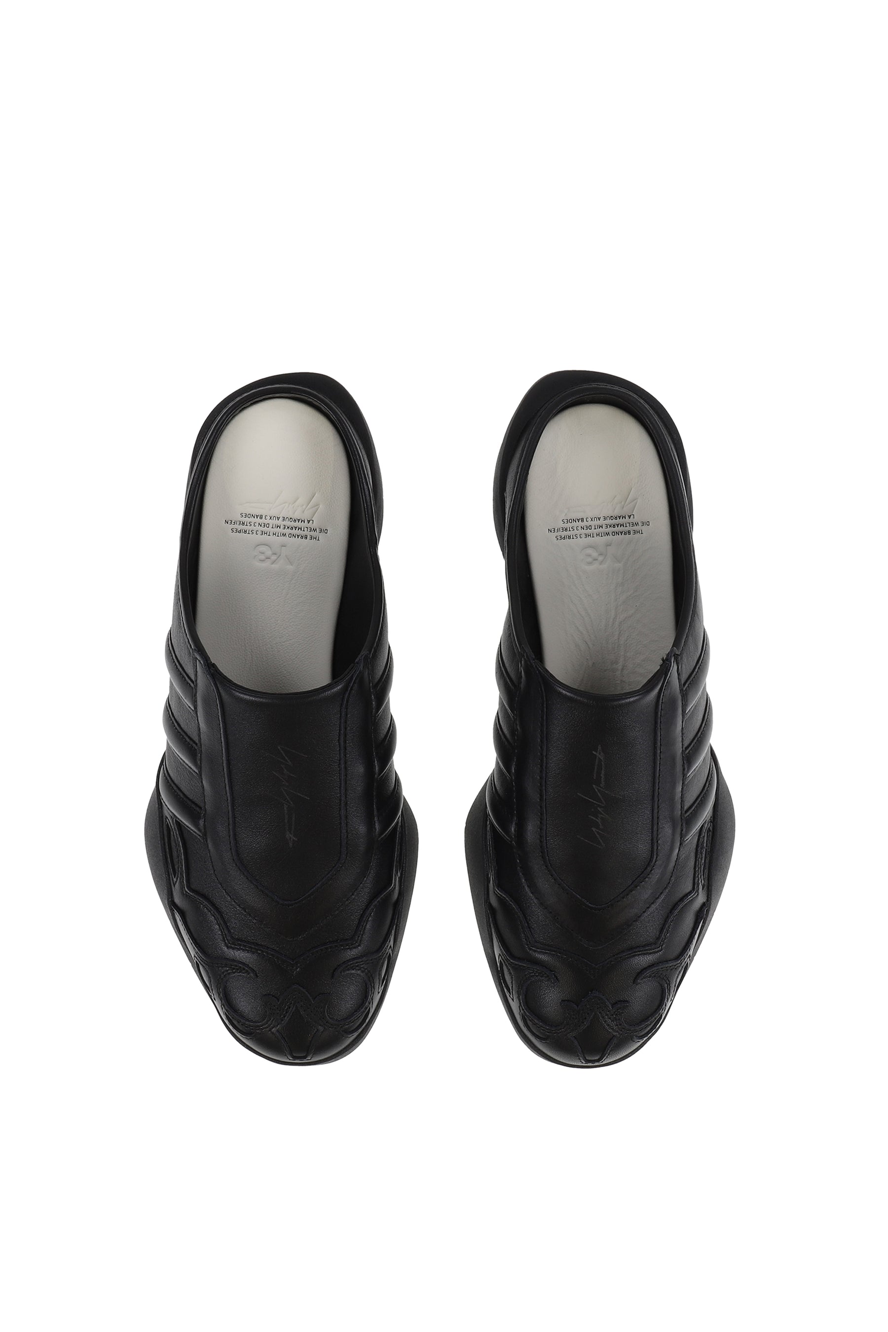 Y-3 REGU MULE / BLK/BLK/BLK