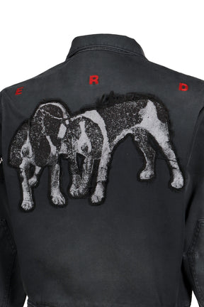 CHIENS DE CHASSE JACKET / BLK