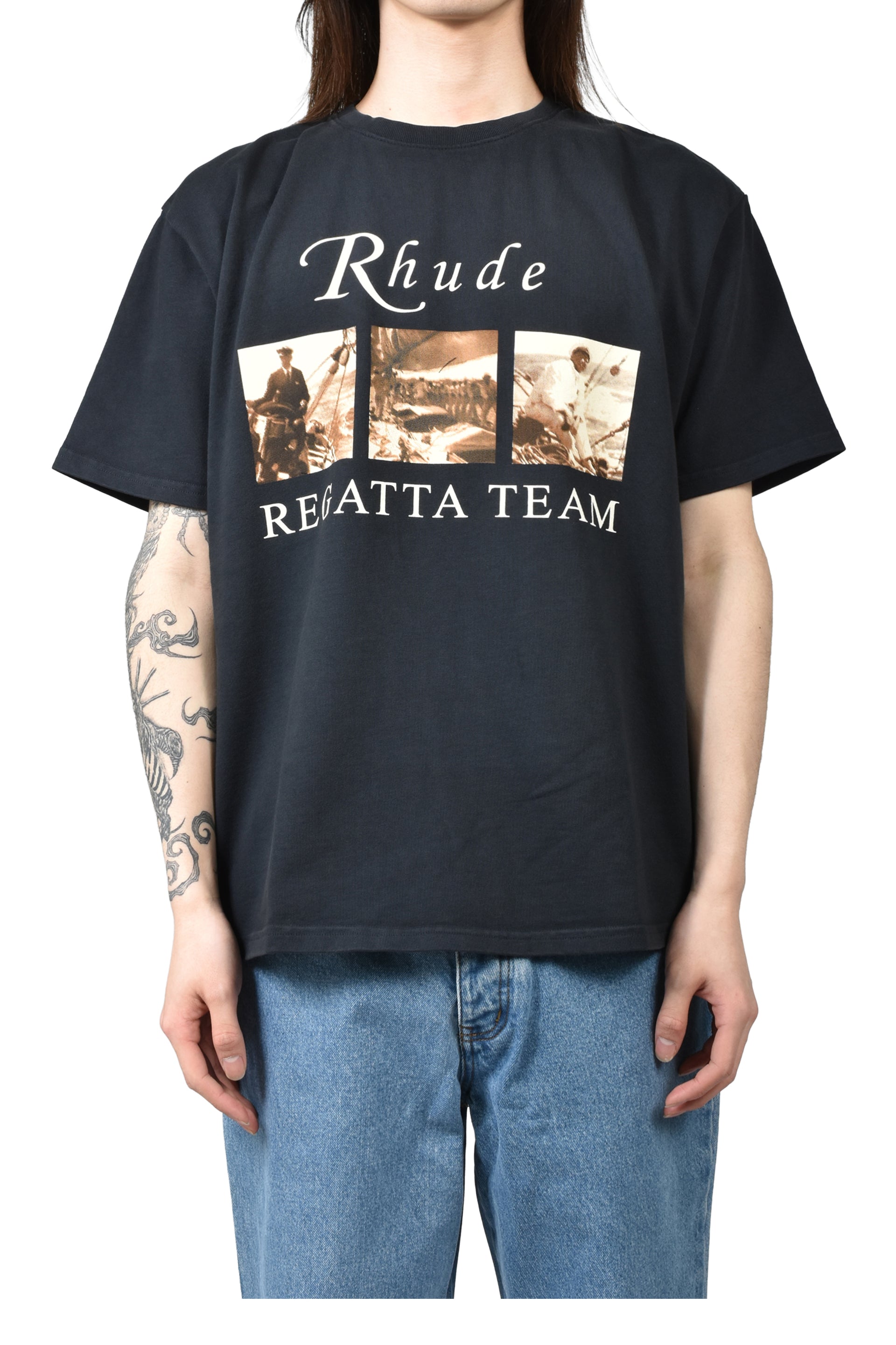 USVI REGATTA TOUR TEE / VTG BLK