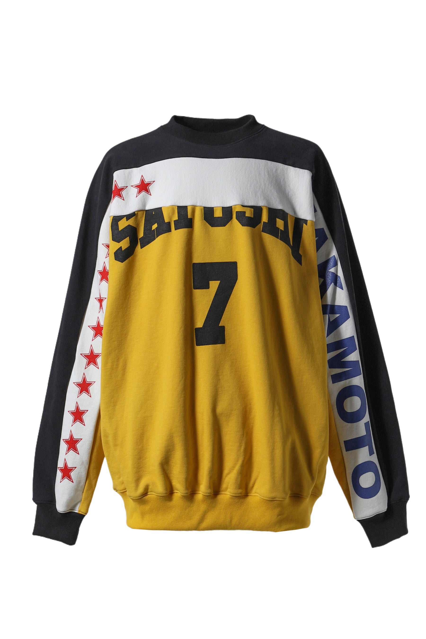 TEAM SATOSHI CREWNECK / YEL/BLK