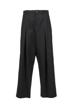 LOW CROTCH TROUSERS AF / BLK
