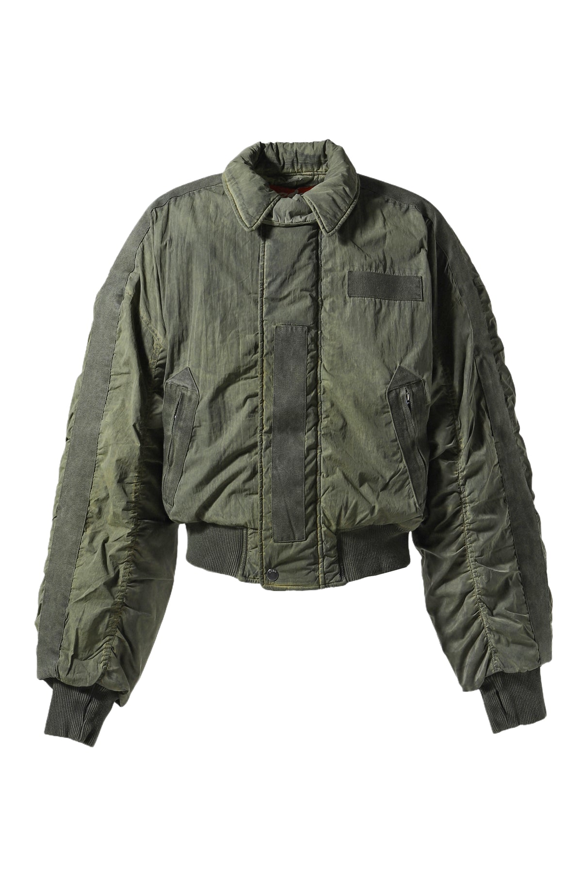 CLAY'' UTILITY BOMBER JACKET / WASHED OLV DRAB