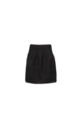 LOW-WAIST PLEATED SKIRT / NVY