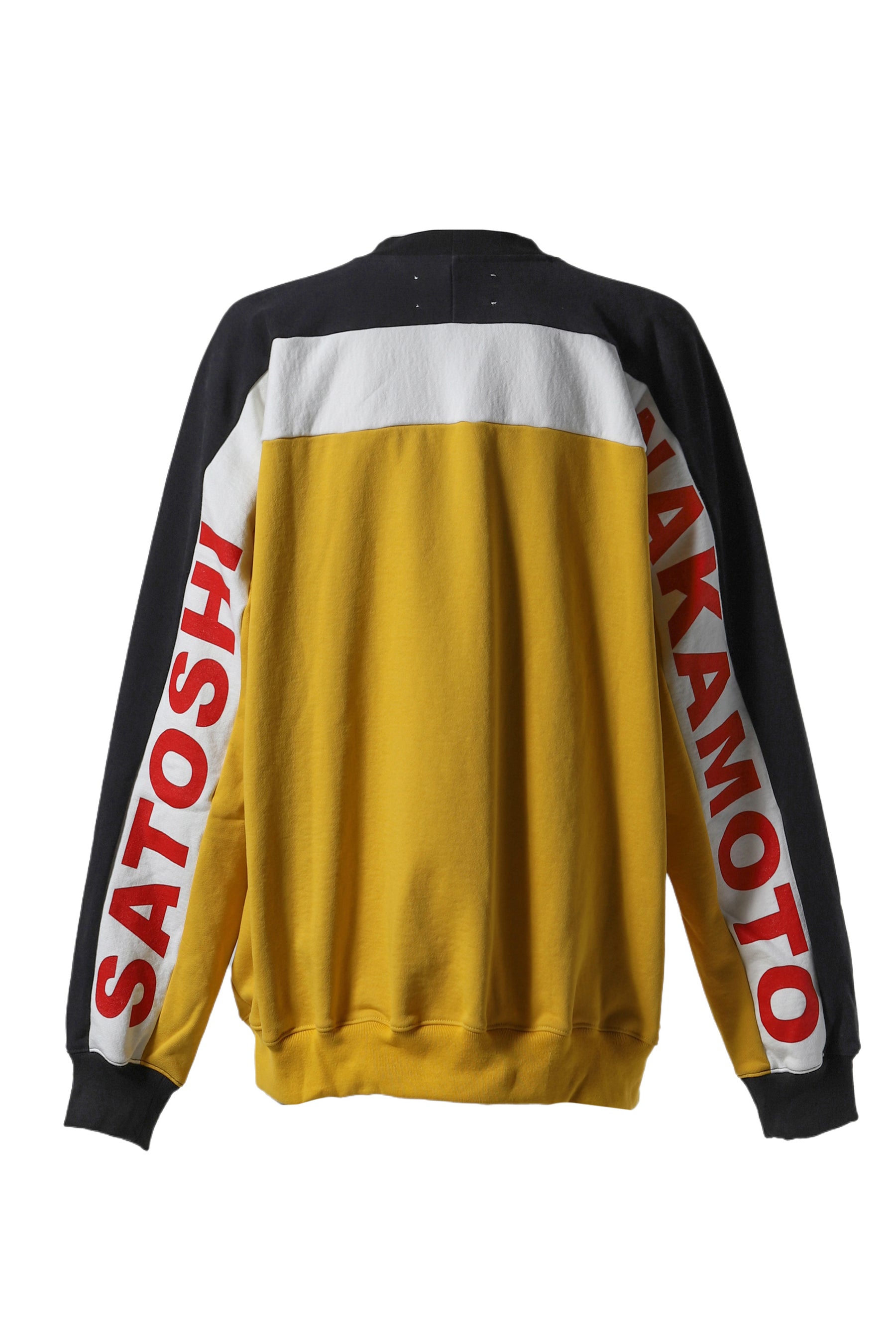 TEAM SATOSHI CREWNECK / YEL/BLK