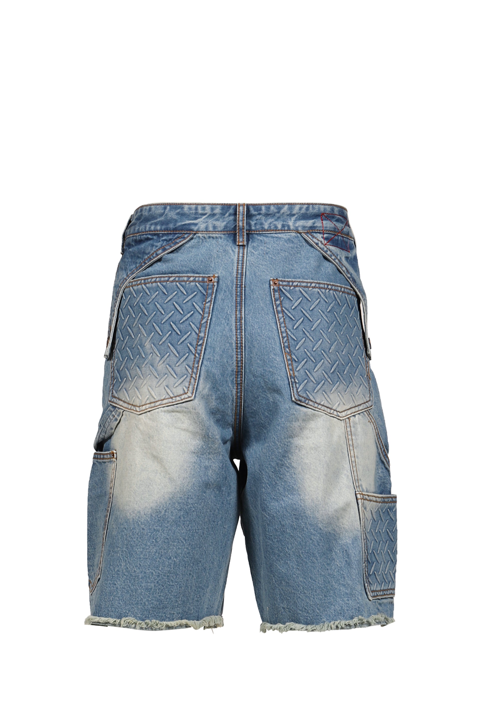DOUBLE KNEE HOLSTER SHORTS / INDIGO