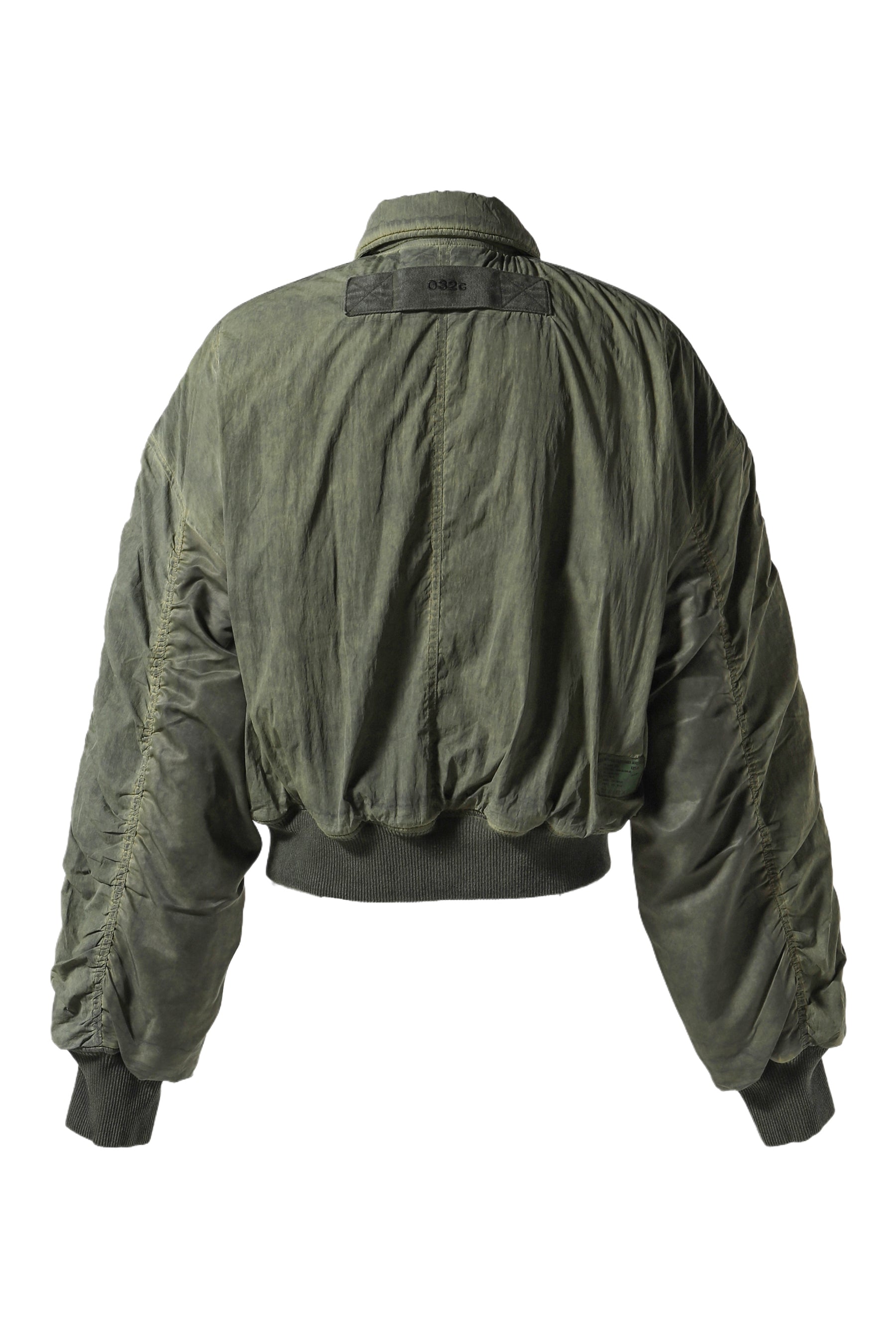 CLAY'' UTILITY BOMBER JACKET / WASHED OLV DRAB