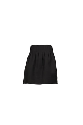 LOW-WAIST PLEATED SKIRT / NVY