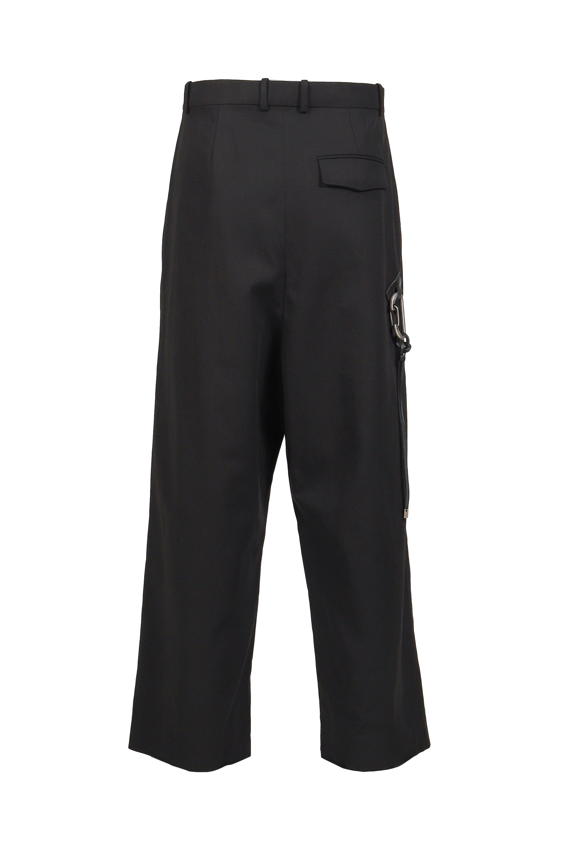 LOW CROTCH TROUSERS AF / BLK