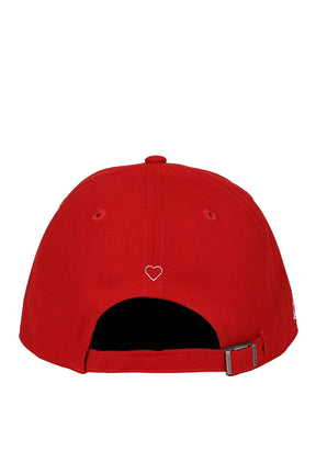 X NEWERA YANKEES CAP / RED