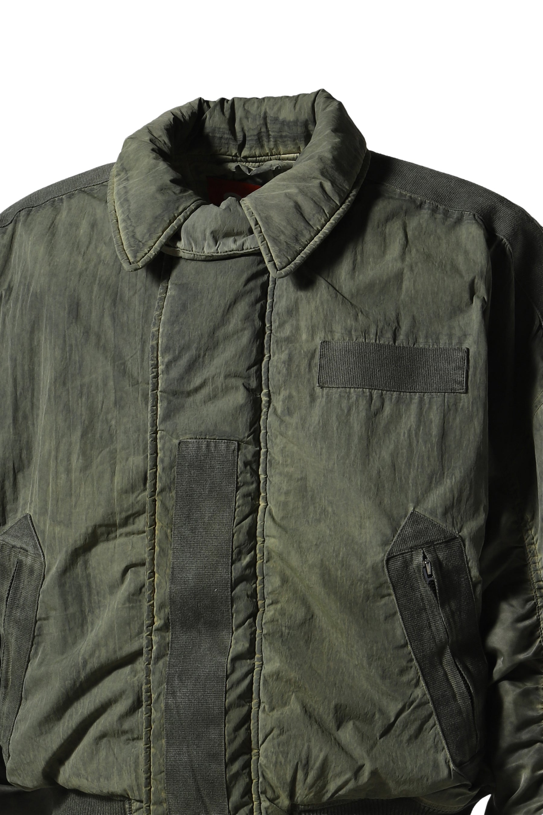 CLAY'' UTILITY BOMBER JACKET / WASHED OLV DRAB