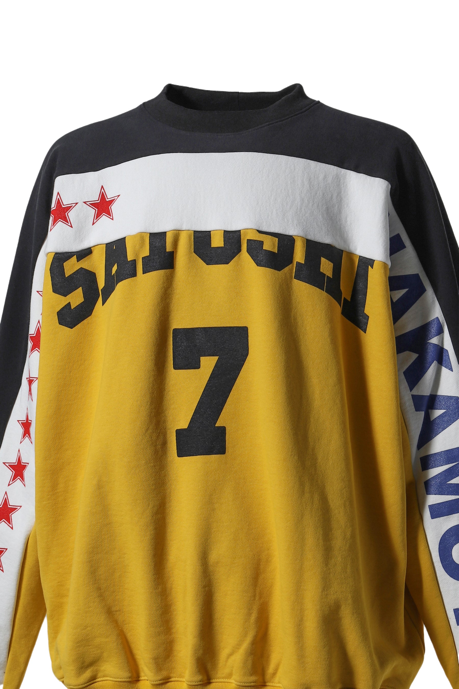 TEAM SATOSHI CREWNECK / YEL/BLK