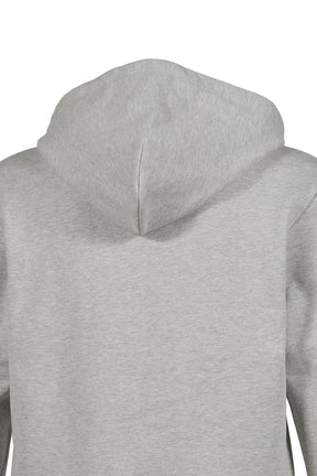 BORED ZIP HOODIE / HEATHER GRY