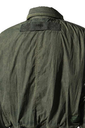 CLAY'' UTILITY BOMBER JACKET / WASHED OLV DRAB