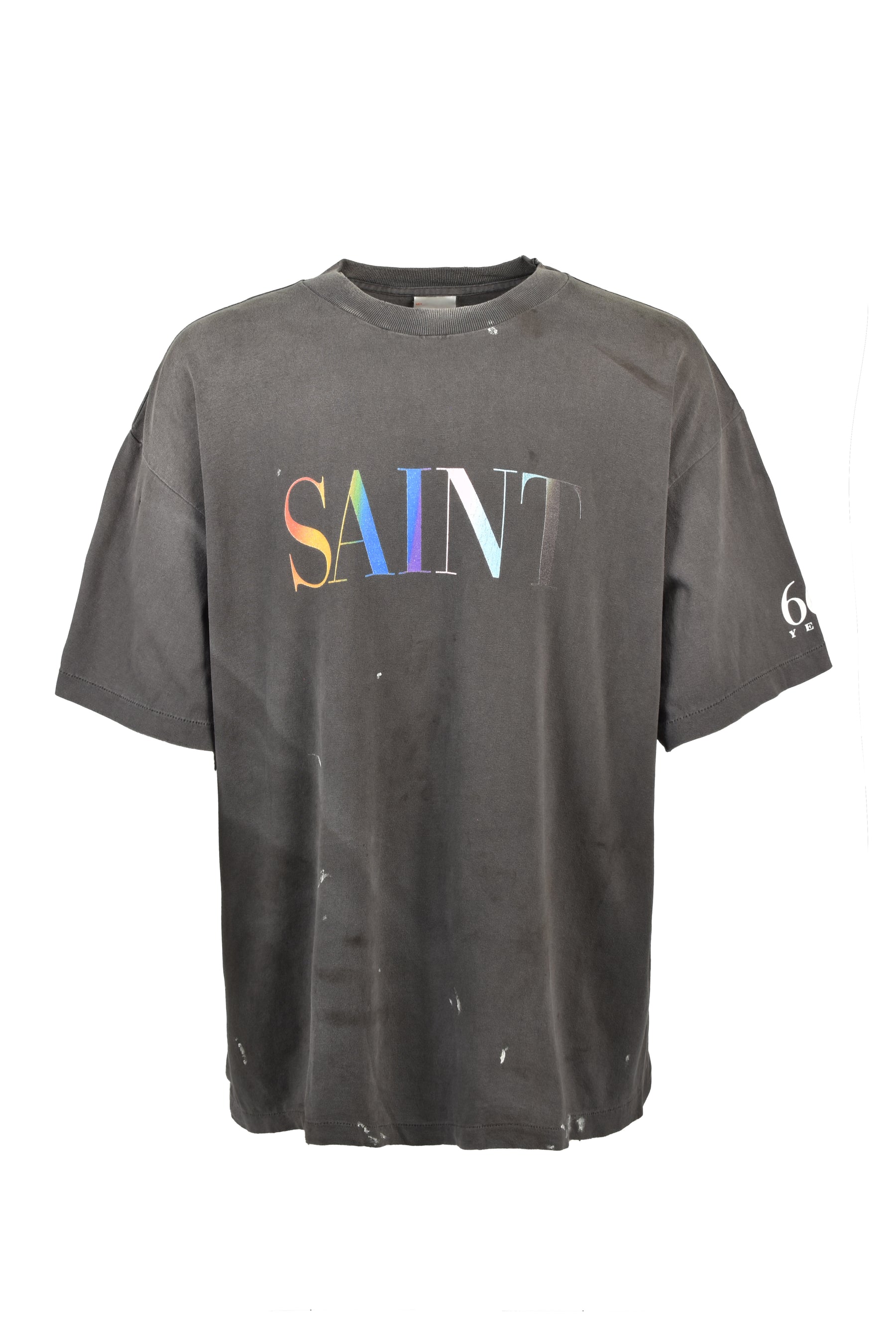 SS T-SHIRT/SAINT / BLK
