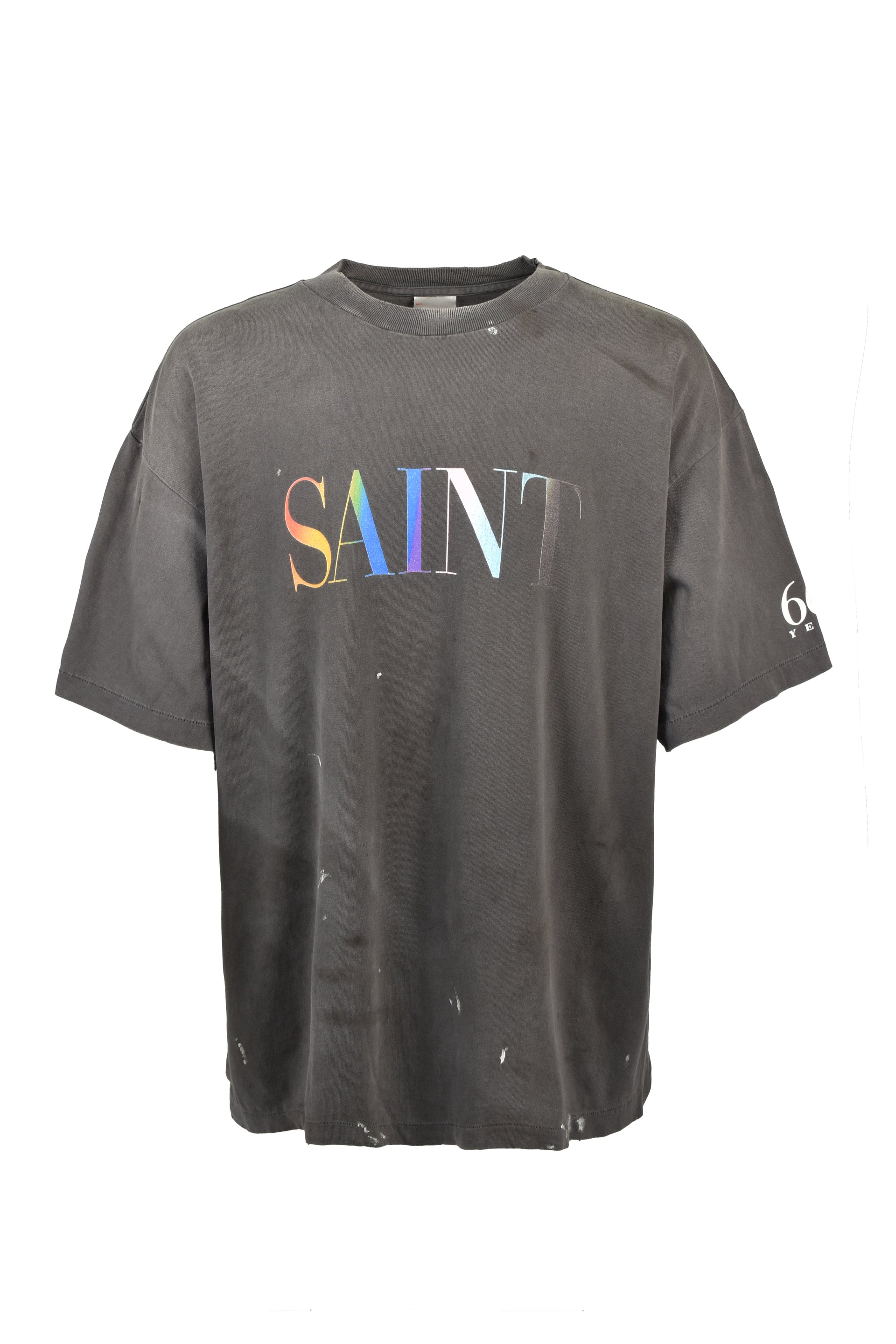 SS T-SHIRT/SAINT / BLK