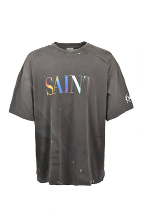 SS T-SHIRT/SAINT / BLK