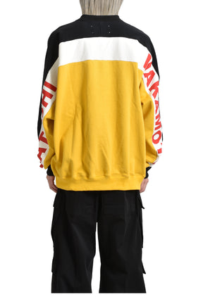 TEAM SATOSHI CREWNECK / YEL/BLK