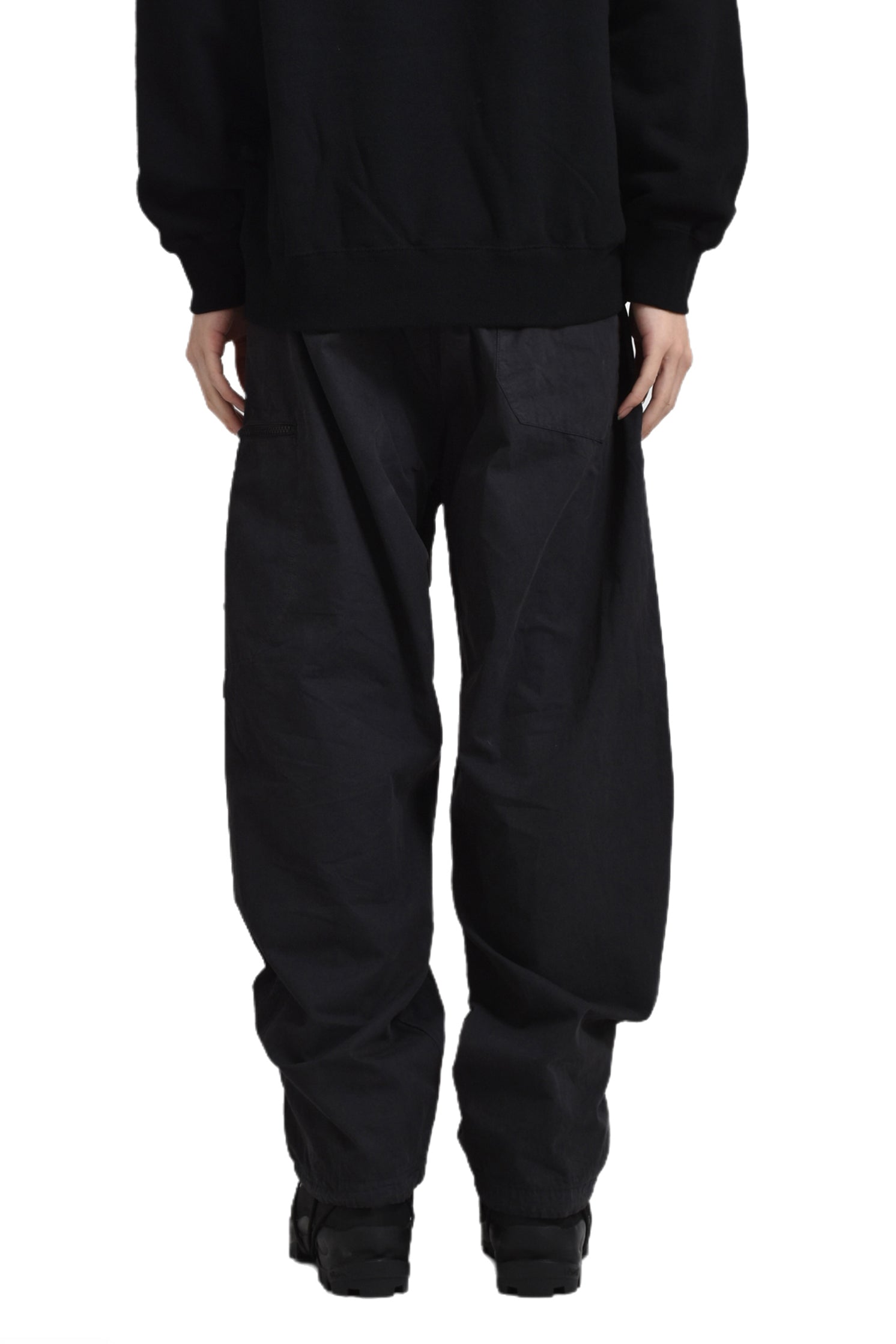 MICROREPS BOXY LENS CARGO PANTS / BLK SAND 995