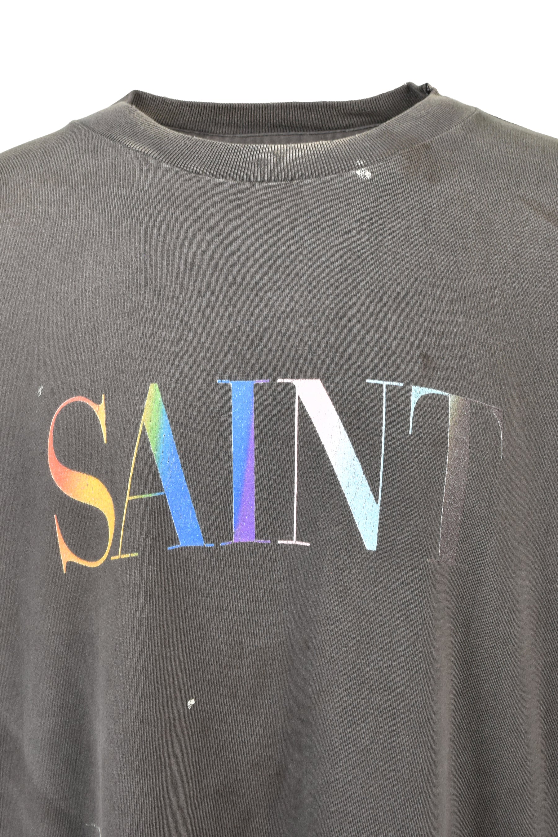 SS T-SHIRT/SAINT / BLK
