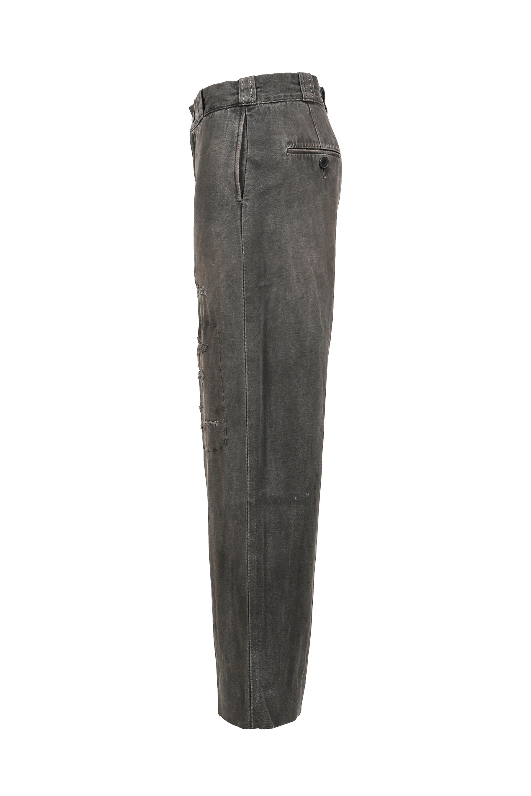 SOSO’S REPAIRED TROUSERS / FADED BLK