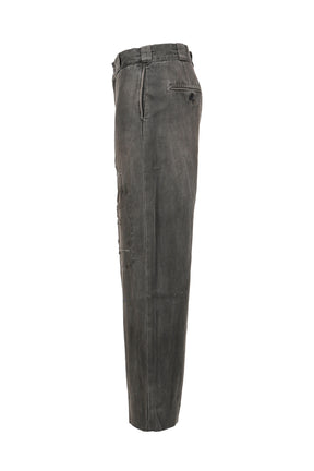 SOSO’S REPAIRED TROUSERS / FADED BLK
