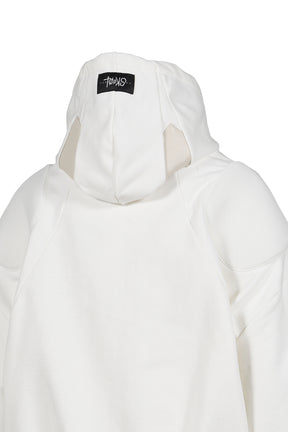 PADDED HOODIE / WHT