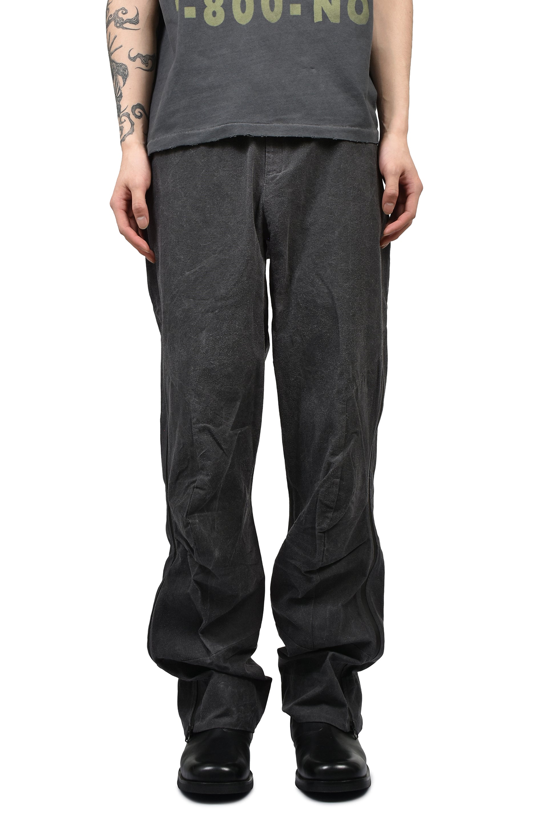 ARC WAXED CANVAS PANT / BLK