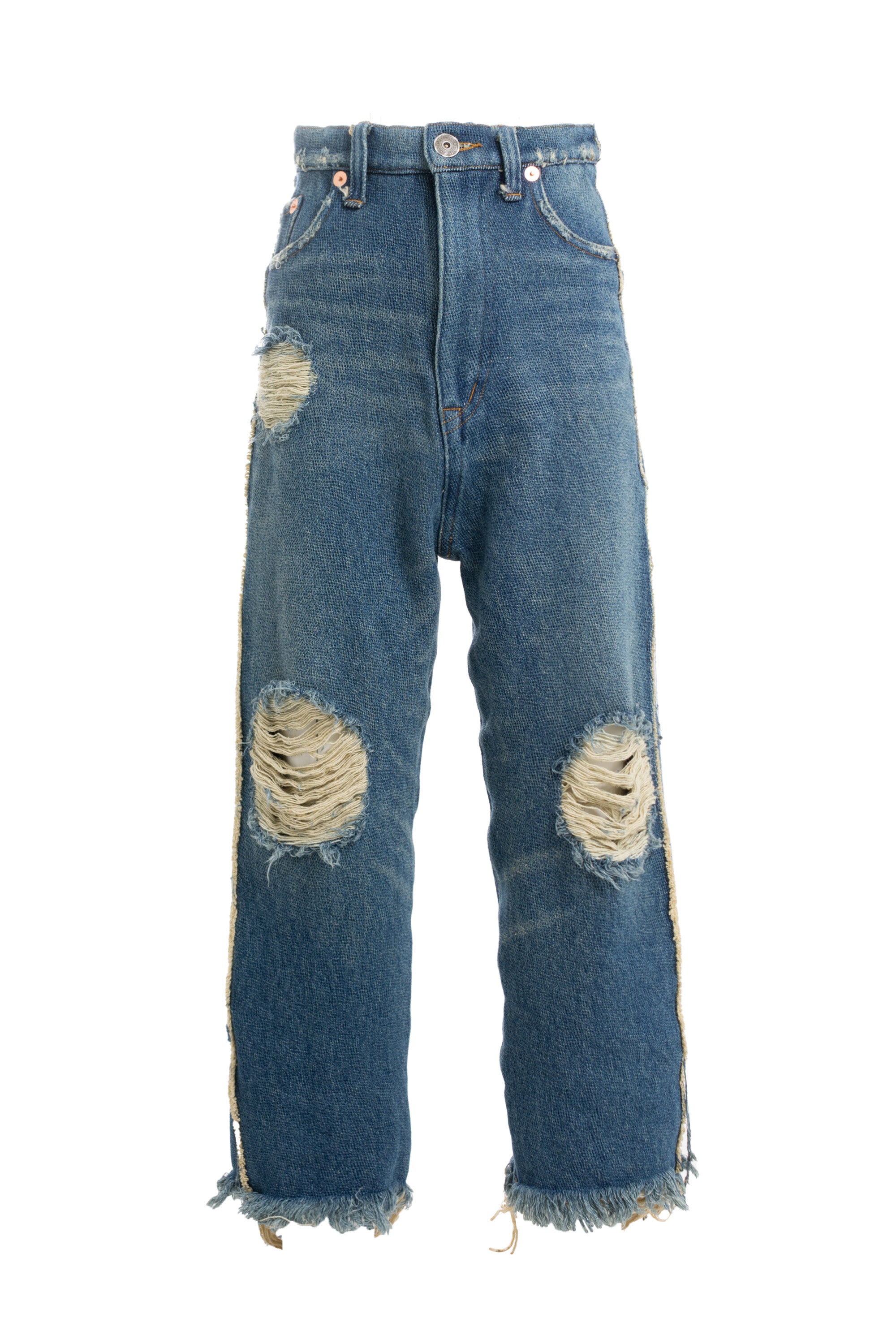 doublet FW23 x1.5 RESIZED DENIM PANTS/ INDIGO -NUBIAN