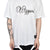DISTRESSED GRAPHIC T-SHIRT / WHT