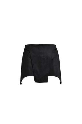 INNER:X MINI SKIRT / BLK