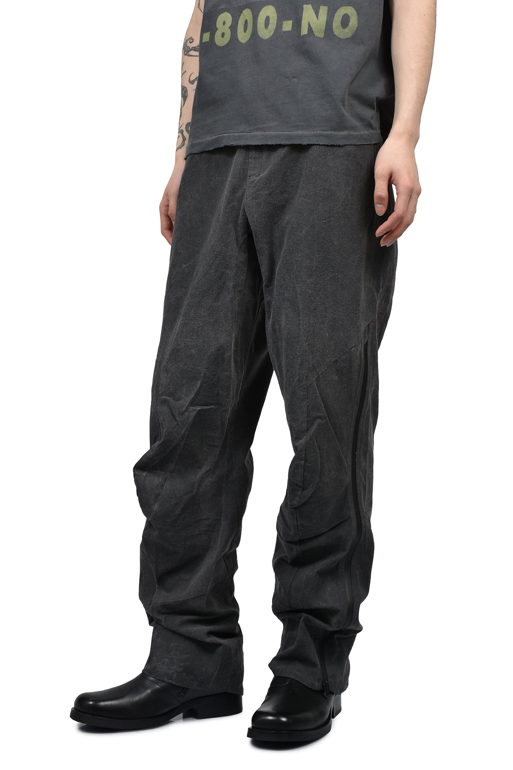 ARC WAXED CANVAS PANT / BLK