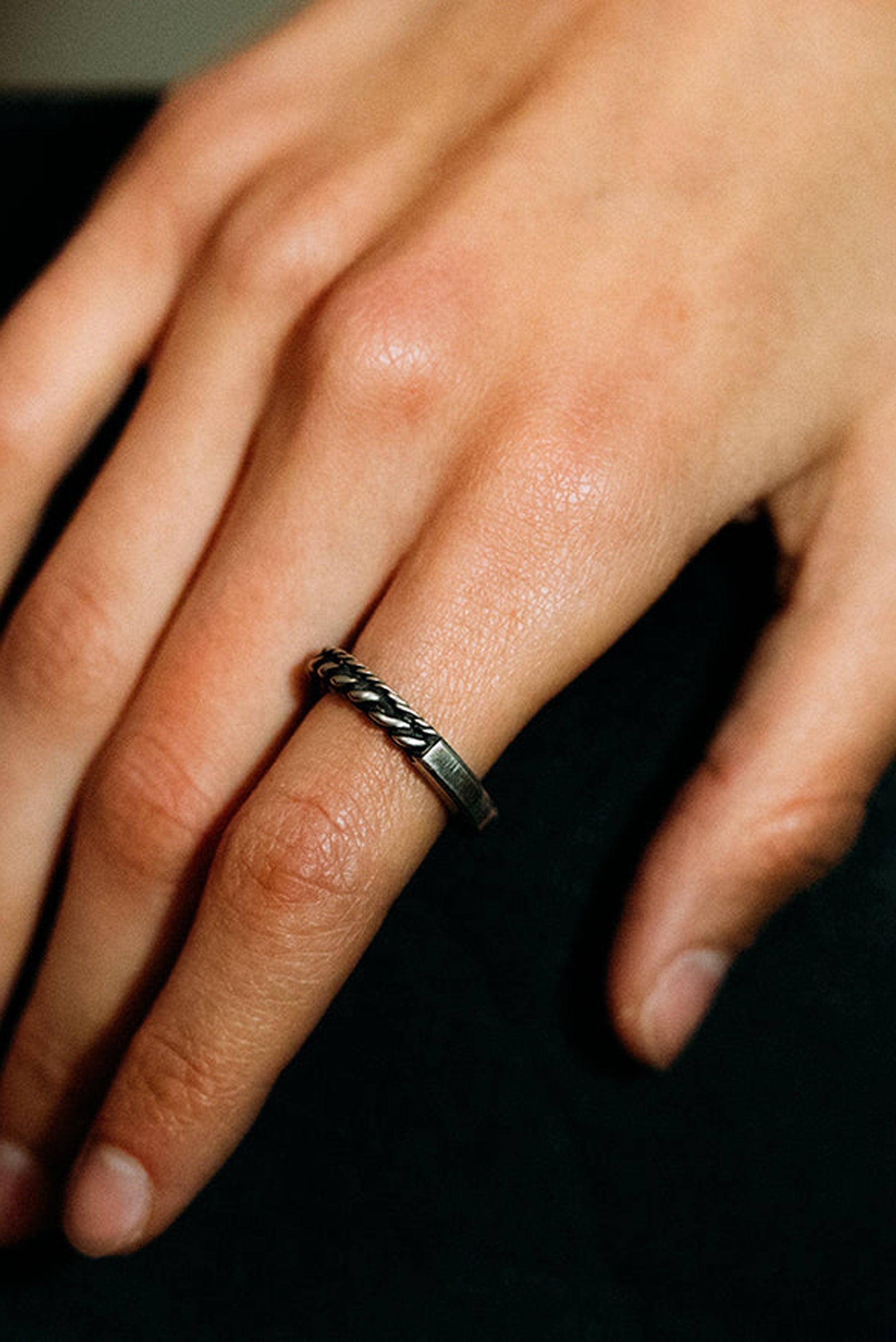 RING CHAINS FINE / SIL