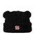 BEAR BEANIE / BLK