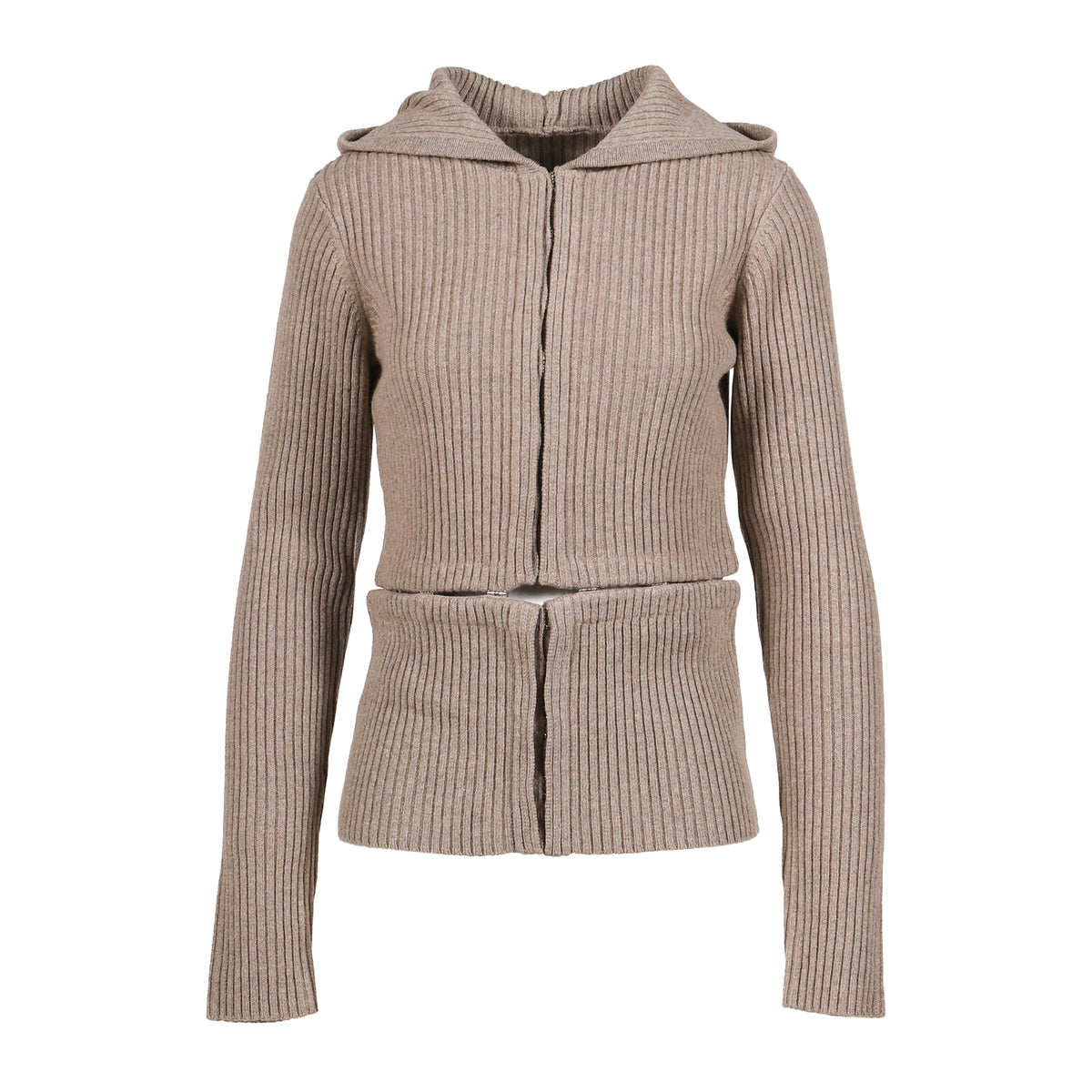 HELIOT EMIL エリオット エミル FW25 REFRACTA CARDIGAN / DARK STONE