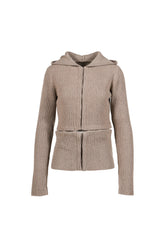 REFRACTA CARDIGAN  / DARK STONE