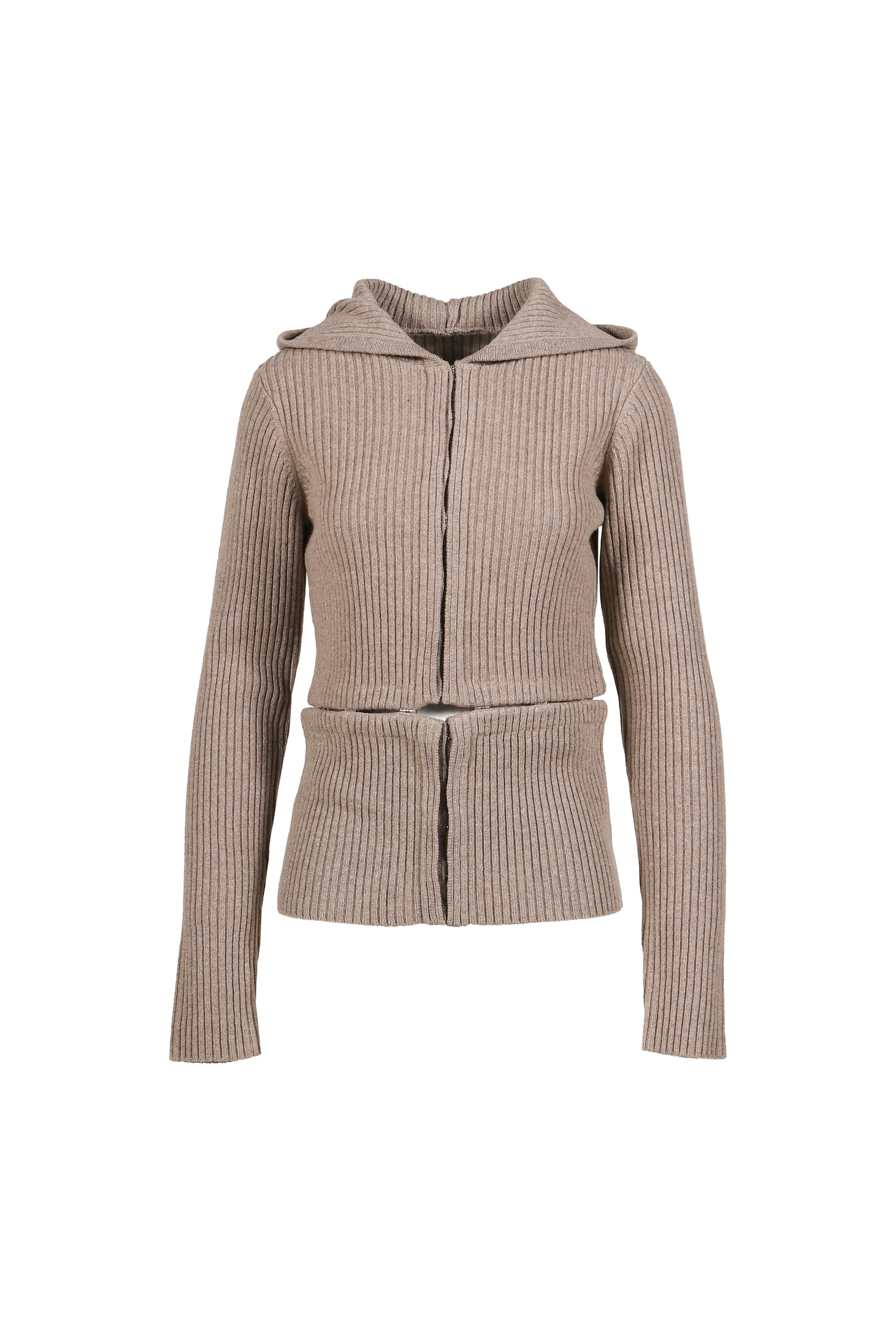 REFRACTA CARDIGAN  / DARK STONE