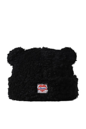 BEAR BEANIE / BLACK
