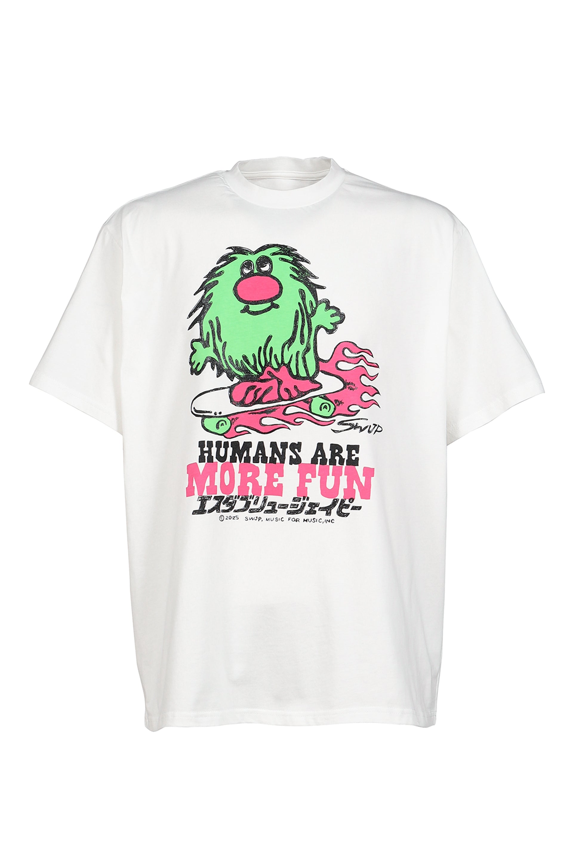 MOSSY MOE T-SHIRT / WHT