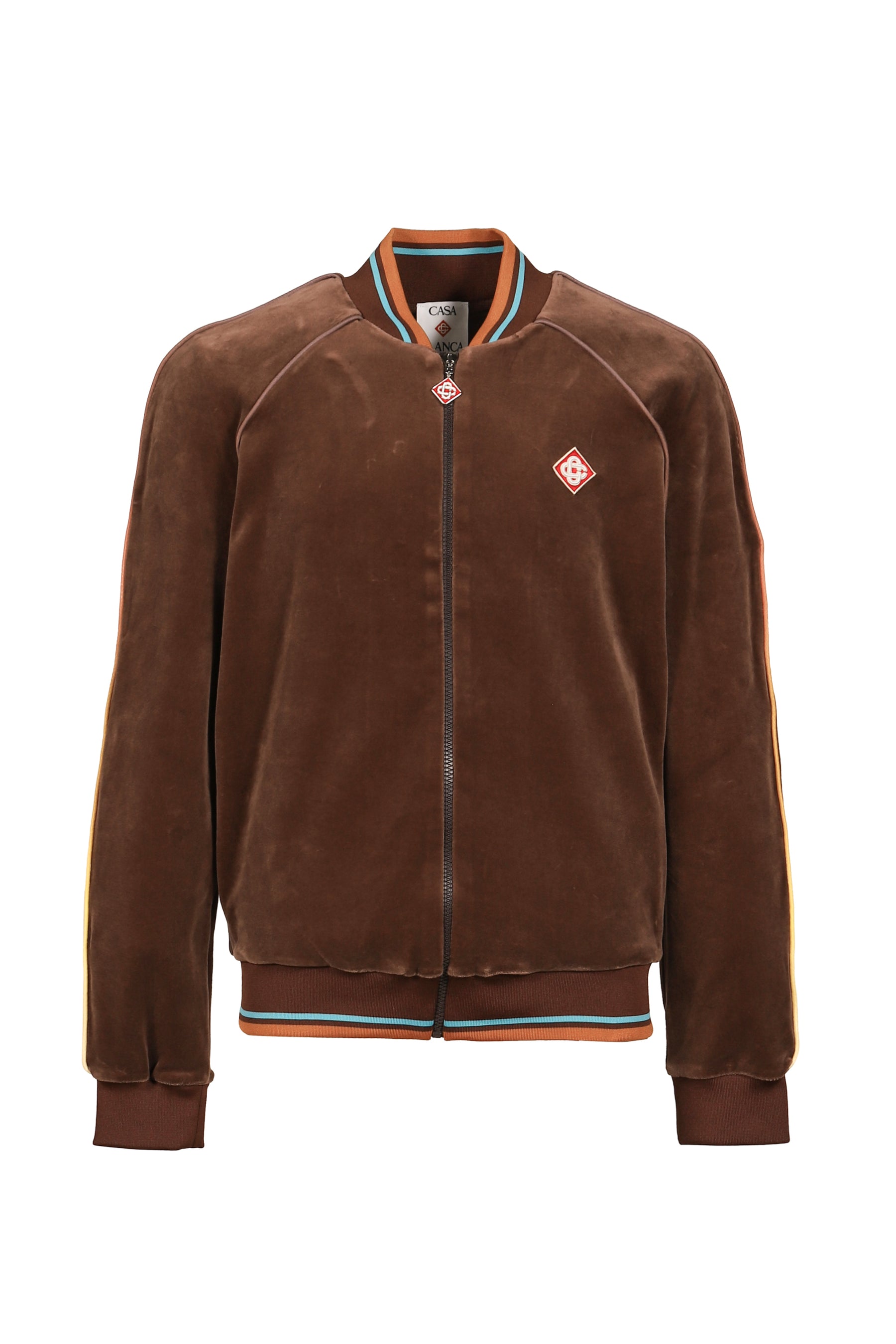 VELOUR TRACK JACKET / BRW