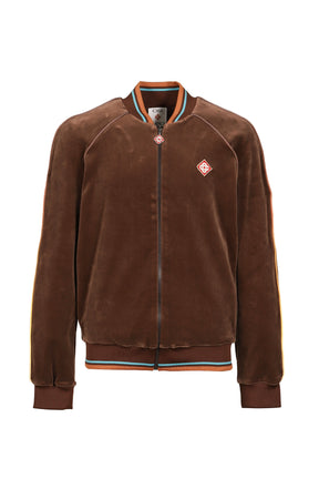 VELOUR TRACK JACKET / BRW