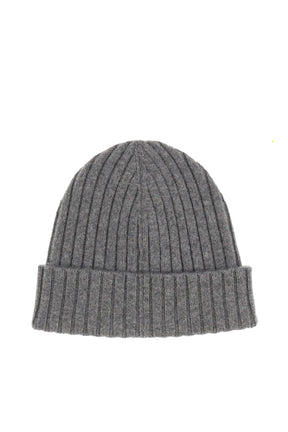 HERITAGE YANKEES SERIF CASHMERE BEANIE / DARK GRY