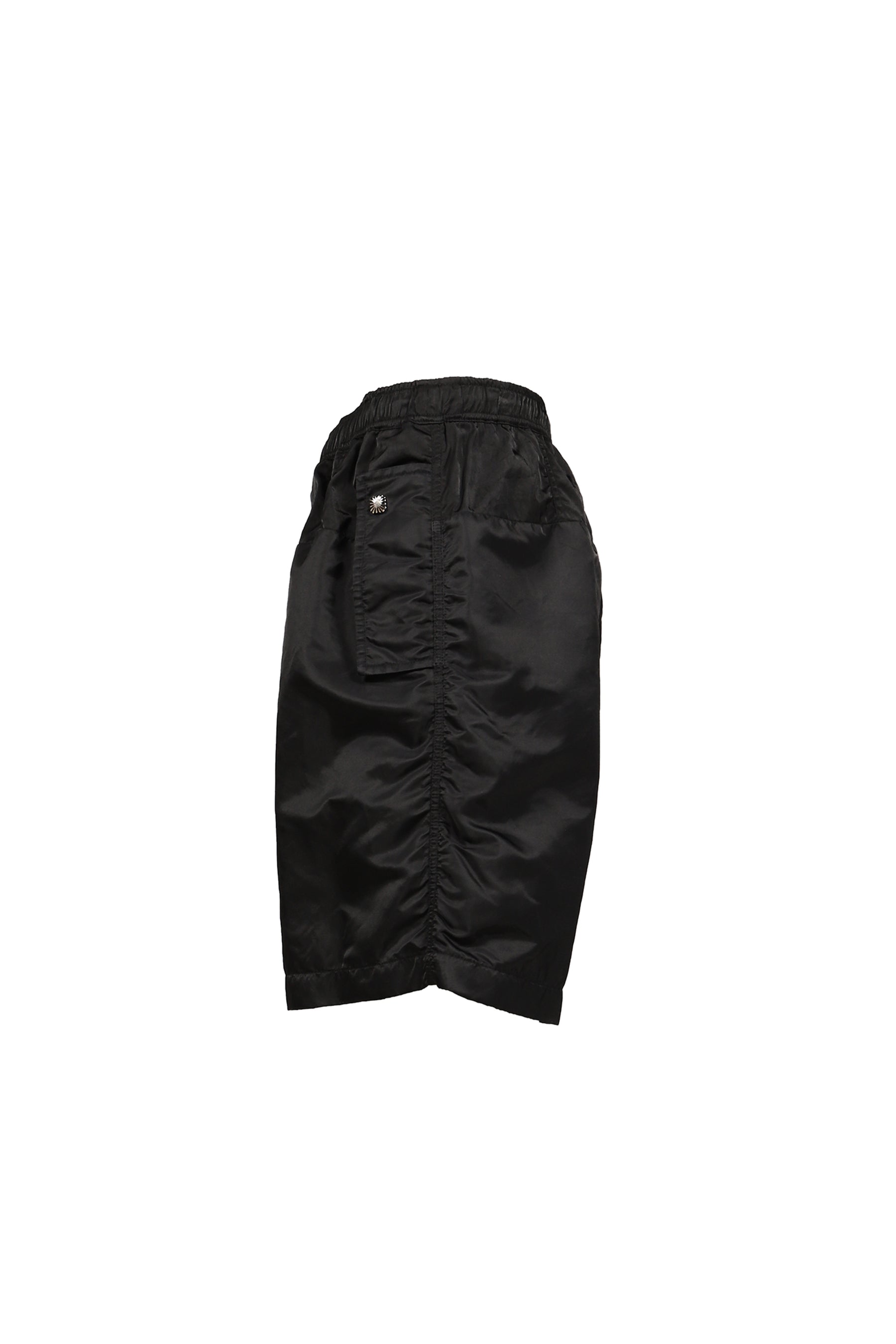 NYLON TWILL SHORTS / BLK