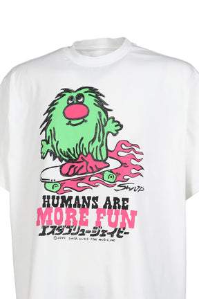 MOSSY MOE T-SHIRT / WHT