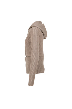 REFRACTA CARDIGAN  / DARK STONE