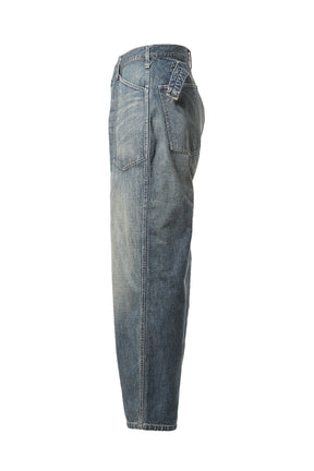 US ARMY M35 DENIM TROUSERS / IND AGEING