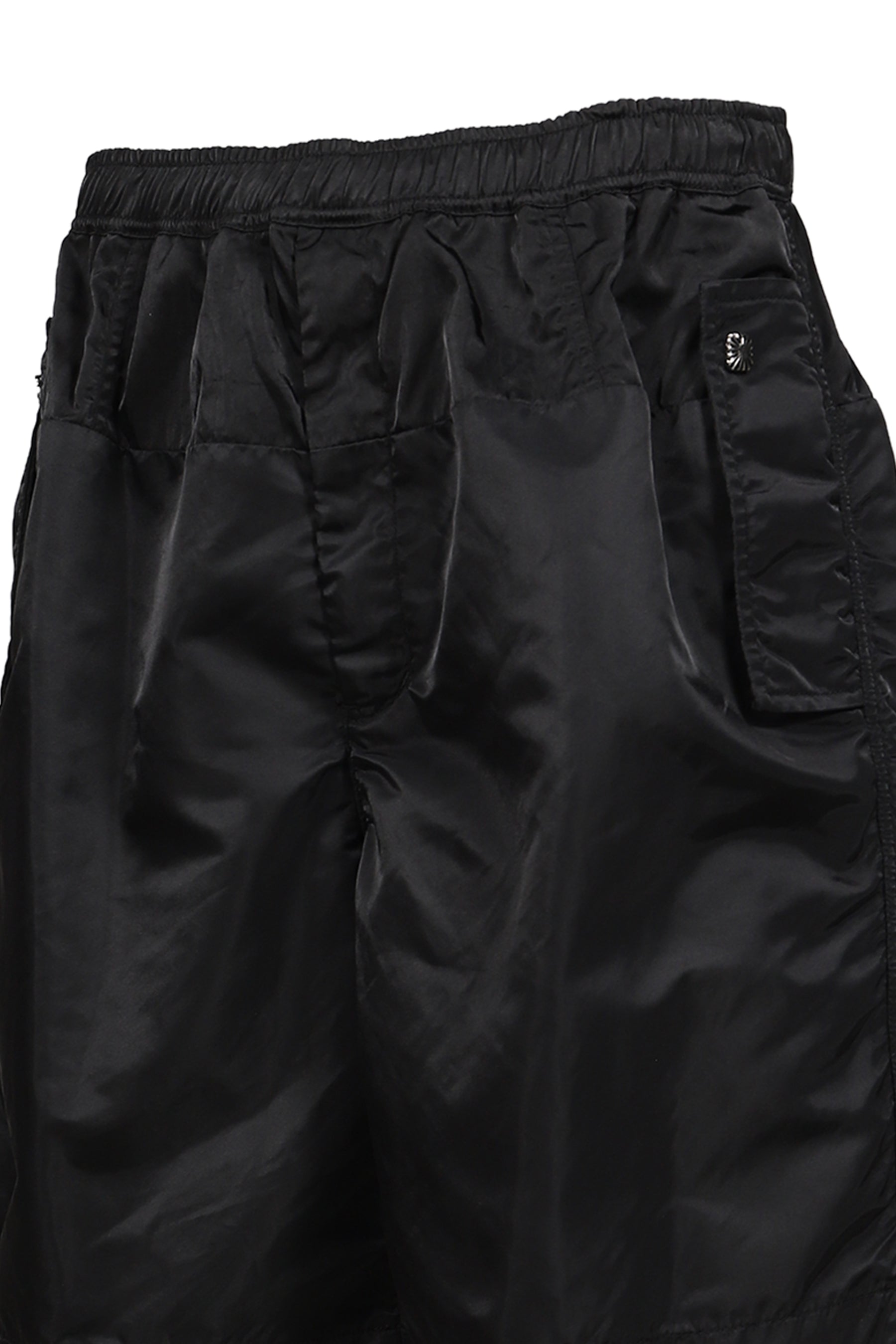 NYLON TWILL SHORTS / BLK